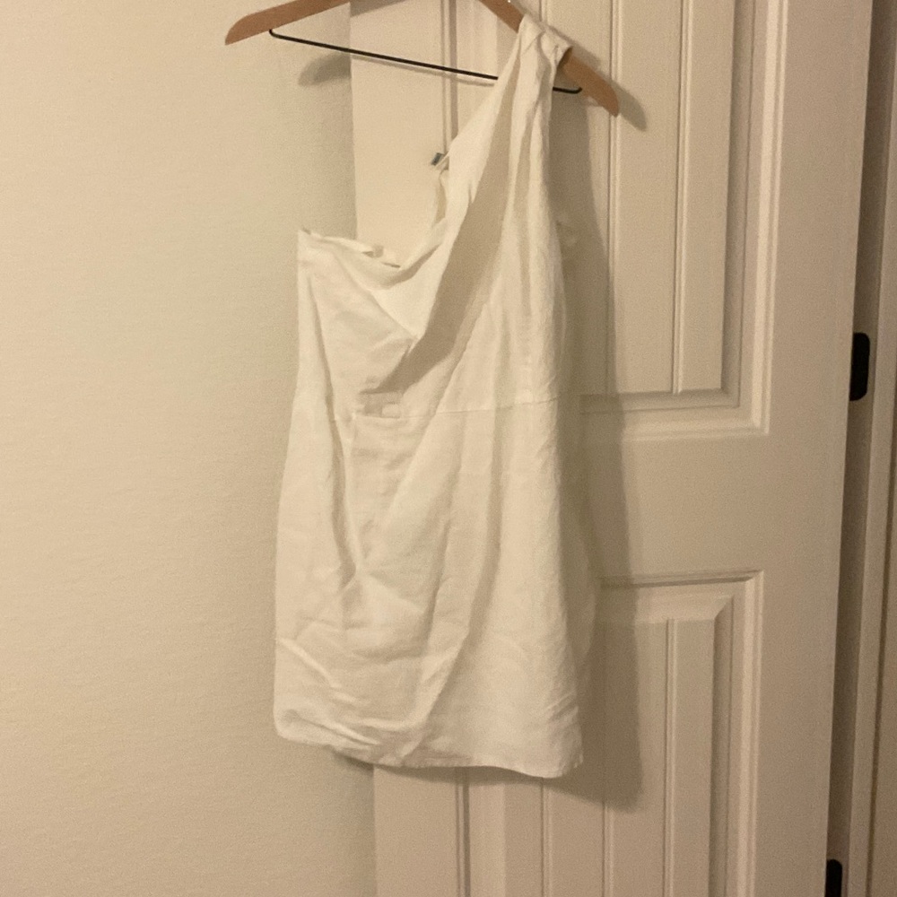 a new day One-Shoulder White Dress